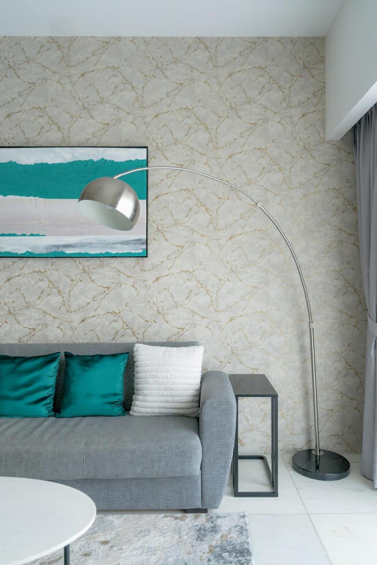 Nasma - Sleek In Heart Of Financial Hub Apartment